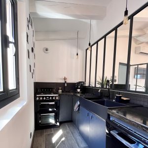 cuisine d'appartement vue mer Calvi à vendre